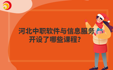河北中职软件与信息服务开设了哪些课程？