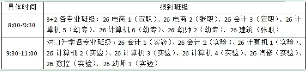 高碑店市职教中心2026级新生入学须知