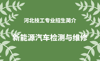 河北技工专业新能源汽车检测与维修招生情况（2024年更新版）