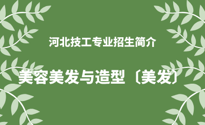 河北技工专业美容美发与造型〔美发〕招生情况（2024年更新版）