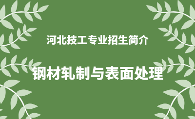 河北技工专业钢材轧制与外表处理招生情况（2024年更新版）