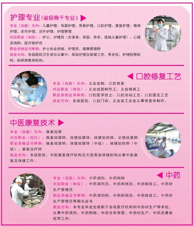 石家庄天使护士学校特色专业