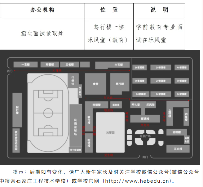 石家庄工程技术学校2025年招生录取须知