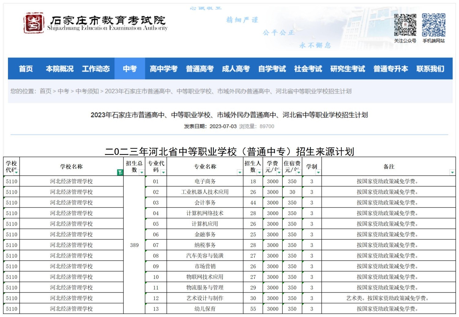 河北经济管理学校职三毕业生2026年高职单招升学指南！