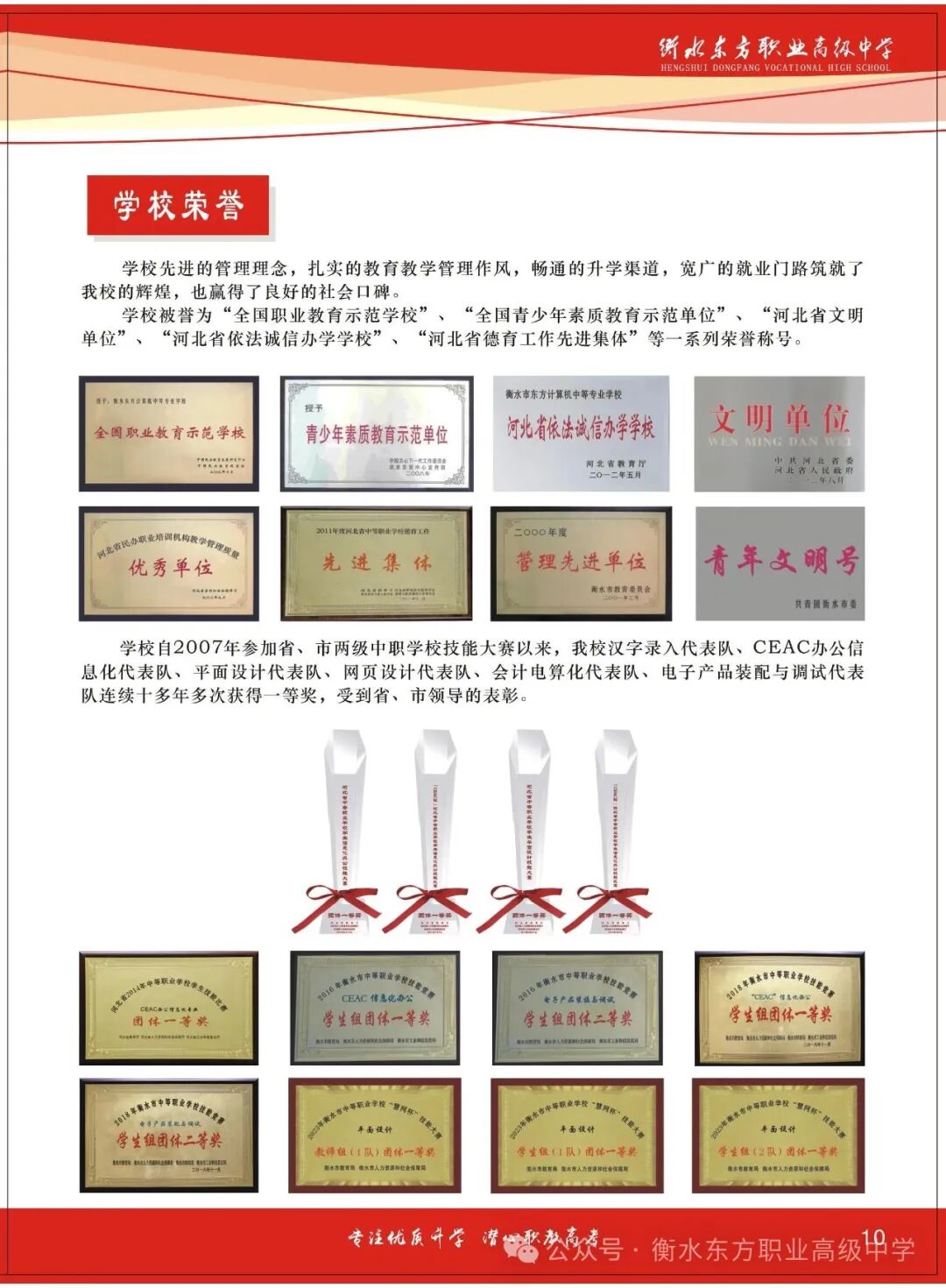 衡水东方职业高级中学‌2025年招生简章